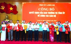 Nhiều lãnh đạo huyện, sở tại Long An được điều động nhận nhiệm vụ mới