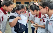 Thí sinh nói bị 'ngộp' với đề thi toán