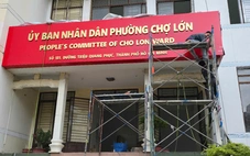 Phường Chợ Lớn mới đã gắn bảng tên trụ sở mới