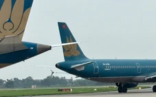 Hai máy bay va nhau trên đường lăn tại sân bay Nội Bài
