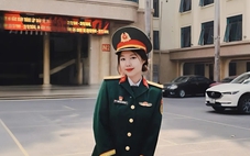 Nữ quân nhân xinh đẹp đầu tiên vào chung kết Hoa hậu Việt Nam