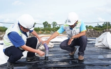 Đưa công nghệ hút chân không vào làm cao tốc Cần Thơ - Cà Mau cả ngày lẫn đêm