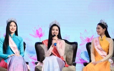 Top 3 Hoa hậu Việt Nam 2024 Trúc Linh, Châu Anh, Vân Nhi hát trên sóng livestream