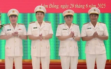 Công an tỉnh Lâm Đồng, Đồng Tháp công bố các quyết định về công tác cán bộ