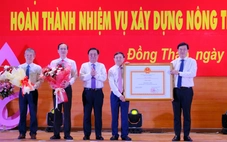 Đồng Tháp hoàn thành tỉnh nông thôn mới trước ngày công bố sáp nhập với Tiền Giang