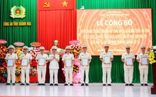 Tỉnh Khánh Hòa mới có 8 phó giám đốc công an tỉnh