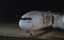 Máy bay của hãng hàng không lớn nhất thế giới Emirates đưa khách từ Dubai tới Đà Nẵng