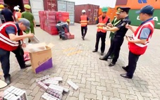 Hải quan phát hiện đường dây làm nhái thuốc lá 'khủng', bắt nhiều vụ buôn lậu lớn