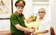Thiếu tướng Mai Hoàng, phó giám đốc Công an TP.HCM thăm, chúc thọ các cụ cao tuổi