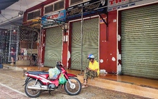 Nhiều ki ốt ở chợ trung tâm Buôn Ma Thuột bất ngờ đóng cửa