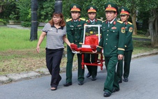 An táng 10 hài cốt liệt sĩ được tìm thấy cùng di vật có tên, có di vật của nữ