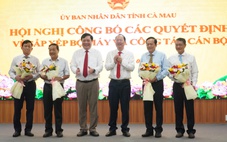 Cho 225 cán bộ ở Cà Mau nghỉ việc, nghỉ hưu trước tuổi