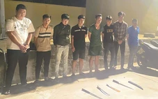 Mâu thuẫn trên mạng xã hội, nhóm thanh niên mang hung khí chém đối thủ