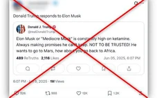 Sự thật về loạt bài gây sốc của Tổng thống Trump về tỉ phú Elon Musk