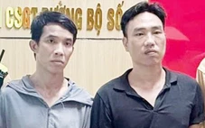 Bắt 2 phạm nhân đục tường trốn trại giam