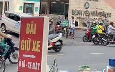 Xác minh thông tin bãi giữ xe lấy 200.000 đồng/ngày, gán ghép cho Bệnh viện Nhân dân 115
