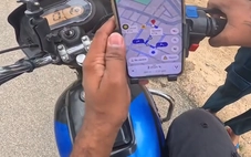 Cô gái gọi xe ôm công nghệ đi… 180m