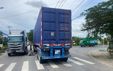 Hai mẹ con bị xe container cán chết thương tâm ở huyện Củ Chi