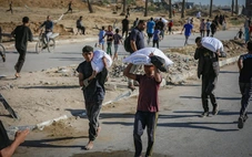 Phát hiện thuốc giảm đau gây nghiện trong các túi bột mì viện trợ nhân đạo ở Gaza?