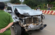 Tạm giữ tài xế xe bán tải tông liên hoàn rồi rời hiện trường
