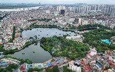 Bên trong công viên Tuổi Trẻ Thủ đô xuống cấp trầm trọng