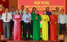Phường Nhiêu Lộc ra mắt tổ chức Đảng và thành lập đơn vị sự nghiệp sau sáp nhập