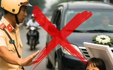 Công an Thanh Hóa: Clip ‘cảnh sát giao thông dừng xe tang, bé gái chui ra từ quan tài’ sai sự thật