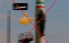 Kiểm chứng bức ảnh Iran trói gián điệp Israel trên tên lửa