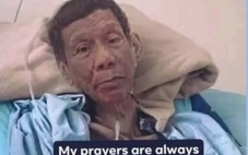 Ông Duterte chỉ còn 'da bọc xương' trong bệnh viện?