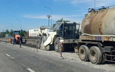 Sửa chữa lớn toàn tuyến quốc lộ 1 qua Quảng Ngãi