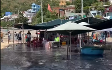 Vụ nước thải chảy tràn ra biển Quy Nhơn: Do dân chưa đấu nối hệ thống thoát nước thải?