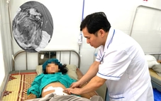Bụng chướng căng, thiếu nữ 14 tuổi đi khám thì phát hiện khối u 9kg