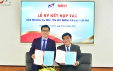 Báo Tuổi Trẻ và Trường đại học Tôn Đức Thắng hợp tác đào tạo nhân lực truyền thông