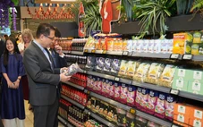 Thực phẩm và đồ uống Việt lên kệ siêu thị Nga