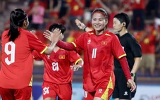 Việt Nam - UAE (hết hiệp 1) 3-0: Nguyễn Thị Vạn gia tăng cách biệt
