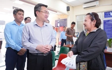 Ông Nguyễn Thanh Nghị làm việc với phường Bình Hưng Hòa về chuẩn bị Đại hội Đảng
