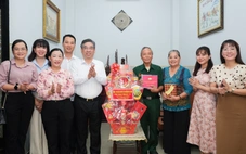 Ông Nguyễn Phước Lộc thăm  tri ân thương binh, gia đình chính sách tiêu biểu tại TP.HCM
