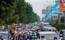 'Giao thông đường bộ là nguồn gây ô nhiễm không khí chính ở TP.HCM'