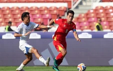 U23 Việt Nam - U23 Philippines (hiệp 1) 0-0: Cột dọc 2 lần cứu thua cho U23 Philippines