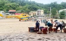 Nối dài chuyến bay nghĩa tình cứu trợ đồng bào vùng lũ xứ Nghệ
