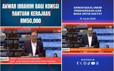 Tin giả về chương trình trợ cấp 50.000 RM của Malaysia tràn lan trên mạng