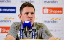 HLV U23 Philippines nói phá vỡ bất thành các đợt tấn công của U23 Việt Nam