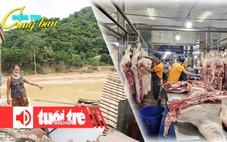 Điểm tin 8h: Dồn lực giúp bà con vùng lũ khắc phục thiệt hại; Thịt heo rớt giá vì dịch bệnh