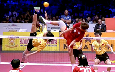 Thắng ngoạn mục Thái Lan, cầu mây nữ Việt Nam vô địch thế giới