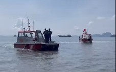 Tìm thấy thi thể người cha mất tích trong vụ hai cha con tắm biển ở bãi tắm Hòn Gai