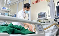 Nhiễm liên cầu lợn khi chế biến tóp mỡ bị đứt tay