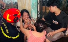Cứu 5 người trong vụ cháy nhà dân lúc nửa đêm
