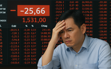 Bảng điện nhiều công ty chứng khoán 'đứng hình' phiên thanh khoản vượt 80.000 tỉ