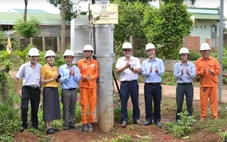 Lễ gắn biển công trình chào mừng 50 năm thành lập EVNCPC