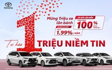Doanh số tăng trưởng, Toyota duy trì ưu đãi lên đến 100% lệ phí trước bạ